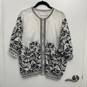 Chicos linen jacket